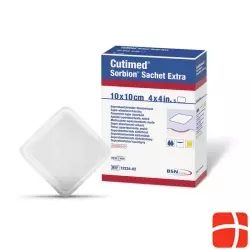 Cutimed Sorbion Sachet Extra 10x10cm 5 Stück