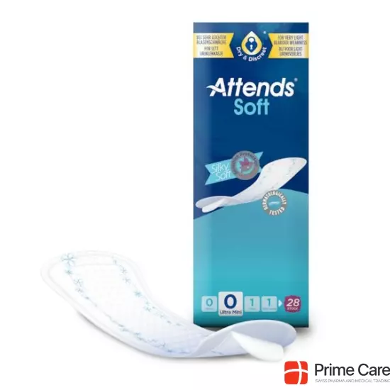 Attends Soft 0 Ultra Mini Einlagen Beutel 28 Stück buy online