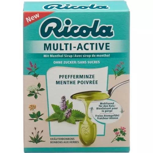 Ricola Multi-Active Pfefferminze Box 44g buy online