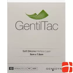 Gentiltac Soft Silicone Interf Lay 5x7,5cm 10 Stück