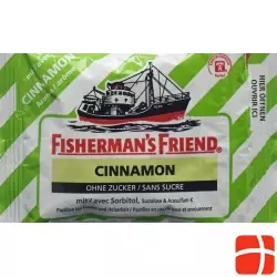 Fishermans Friend Pastillen Cinnamon ohne Zucker 25g