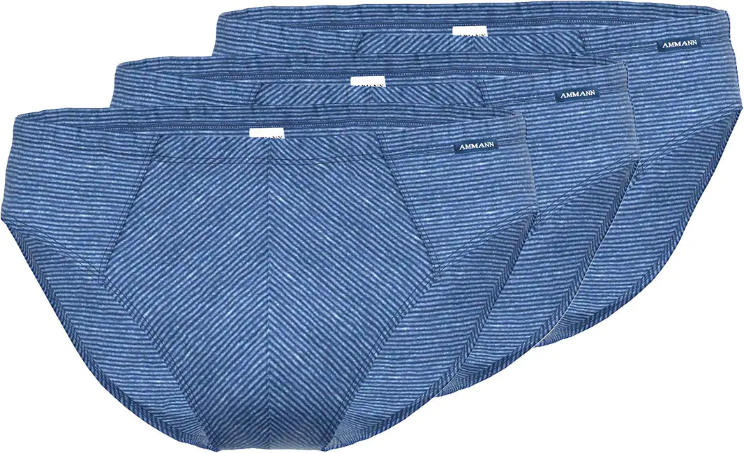 Ammann 3 Pack Jeans Single Mini Briefs / Underpants